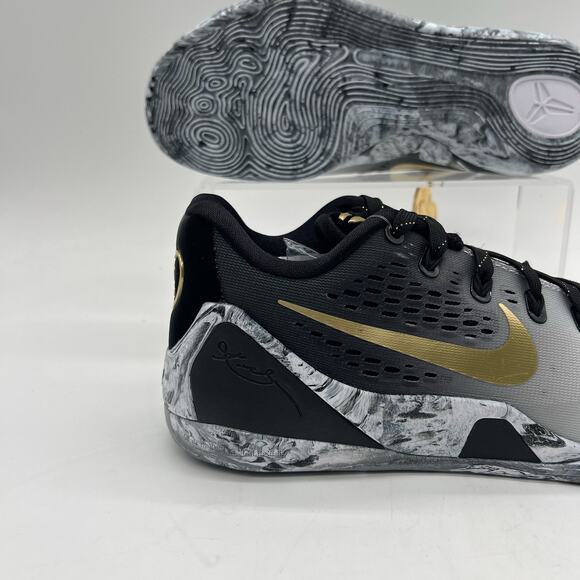 Mens Size 7.5 Nike Kobe 9 EM Protro Mamvacita Black White Sneakers FZ7333 002 main image 4
